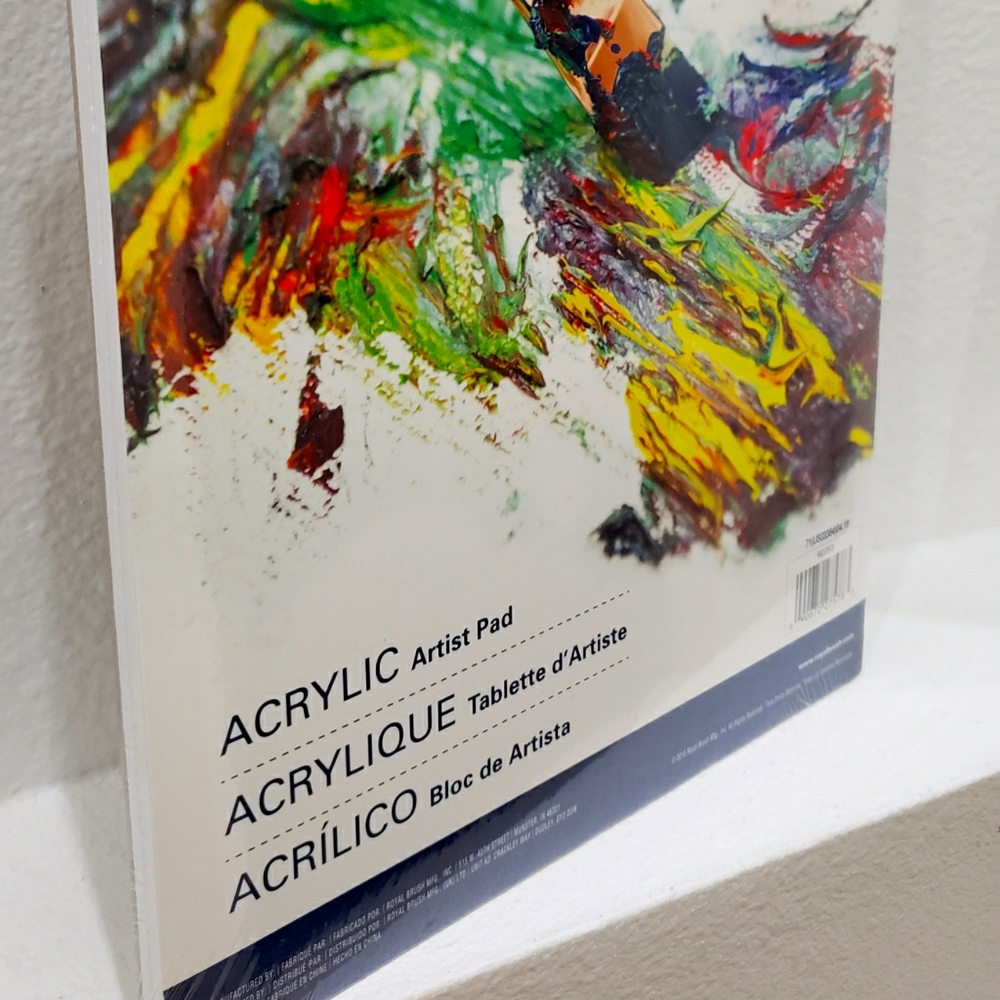 Acrylic artist pad